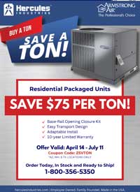 Save $75 per ton!